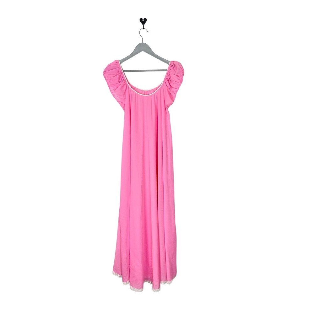 Vintage Claire Sandra by Lucie Ann nightgown‎ full length unstructured free fall